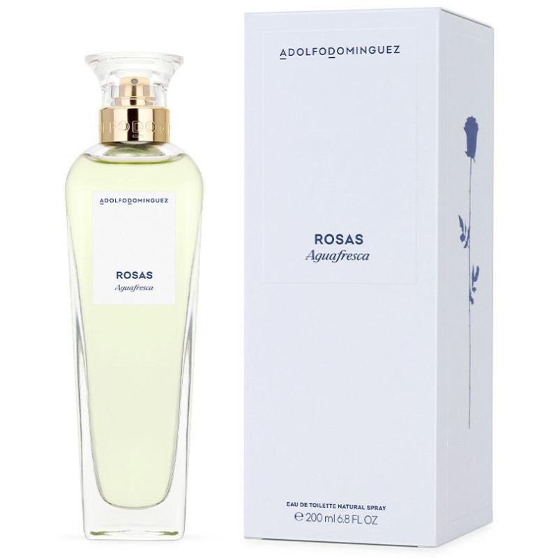 Agua Fresca de Rosas Eau de Toilette 200ml Vapo - Adolfo Dominguez