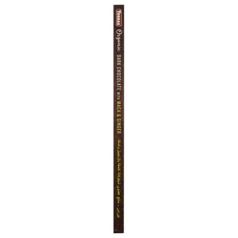 Chocolate Negro con Maca - Jengibre 100gr. Bio Sg - Torras