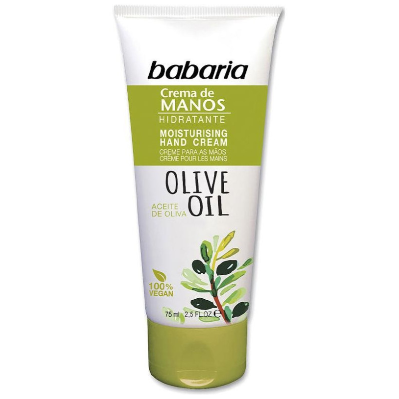 Aceite de Oliva Crema Nutritiva Manos 75 ml - Babaria