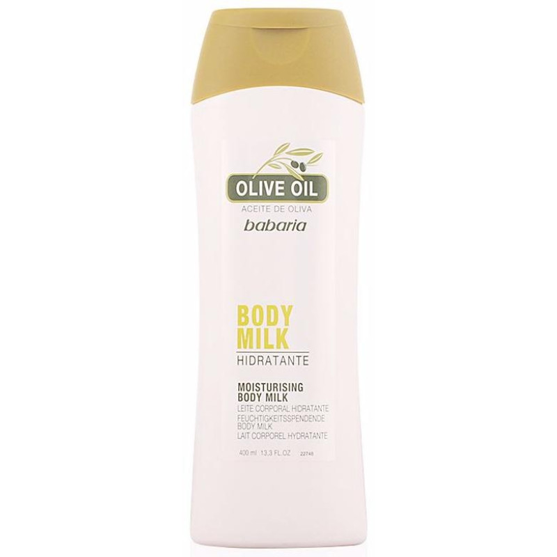 Aceite de Oliva Leche Corporal Hidratante 400 ml - Babaria