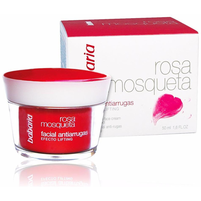 Babaria Crema Facial Antiarrugas Rosa Mosqueta 50Ml