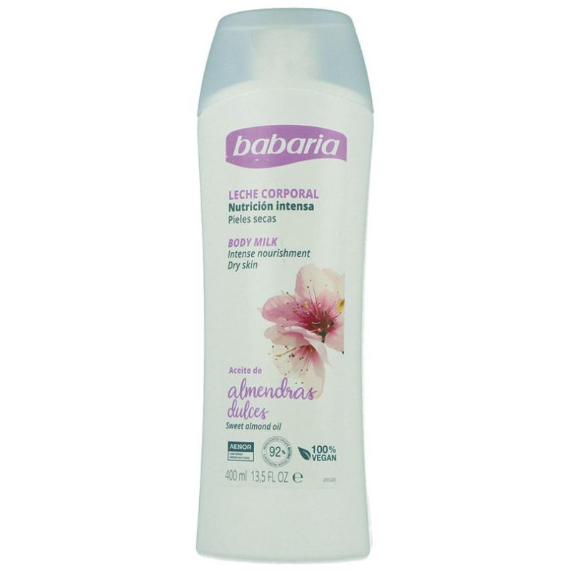 Aceite Almendras Body Milk Piel Seca 400 ml - Babaria