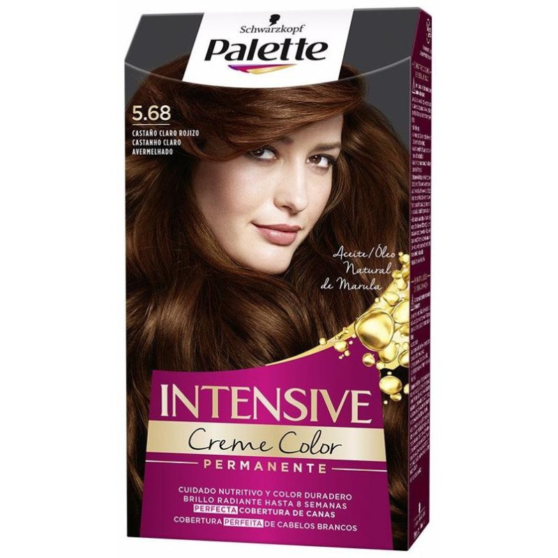 Intensive Tinte 5.68 - Castaño Claro Rojizo 1 u - Palette
