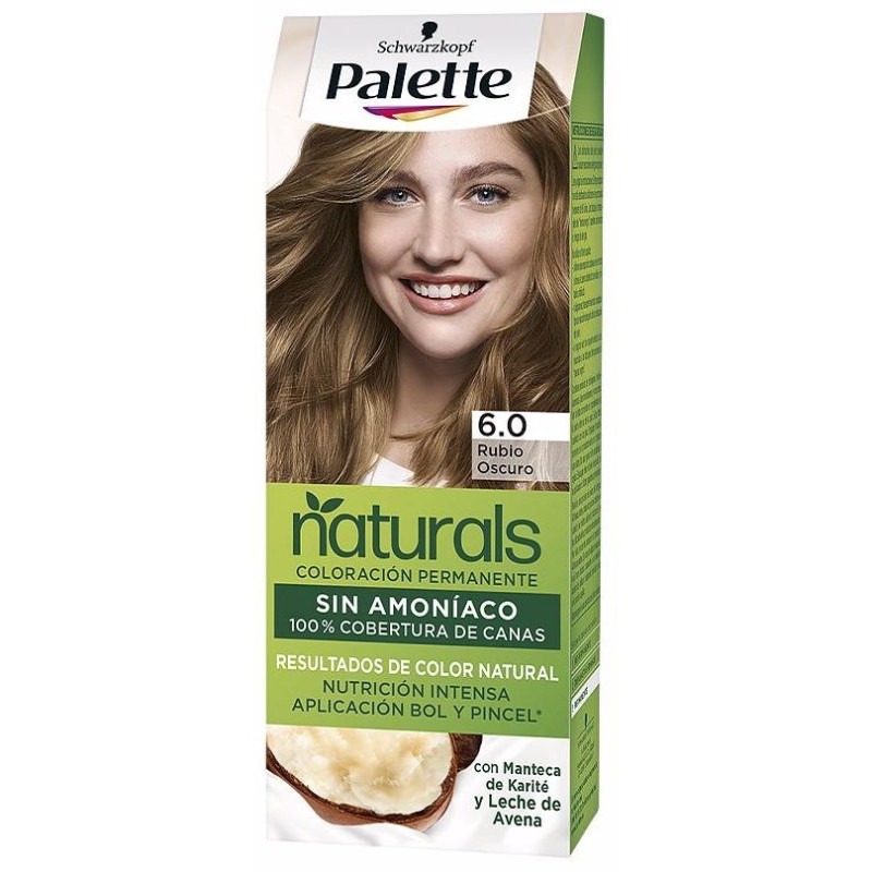Palette Natural Tinte 6.0 Rubio Oscuro 1ud - Schwarzkopf