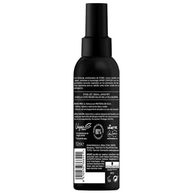 Rizos Pro Reavivador Rizos Vaporizador 150 ml - Syoss
