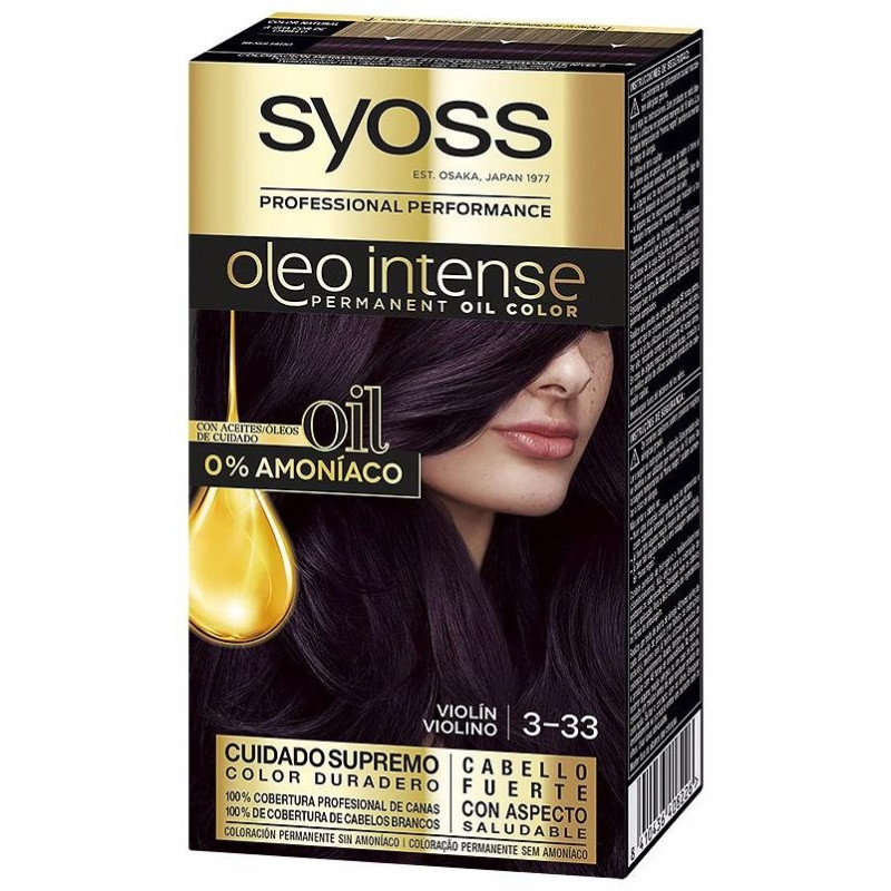 Oleo Intense Tinte sin Amoniaco 3.22 - Violín 5 u - Syoss