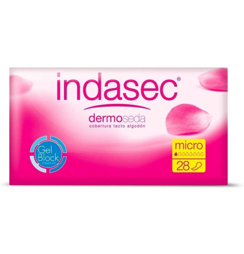 Indasec Compresa Perdidas Leves (micro 45 ml 28 U) - Laboratorios Indas