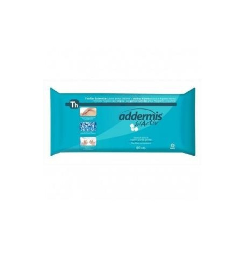 Addermis Dermoproteccion Adultos - Toallas Humedas (60 U) - Industrias Beter Sa