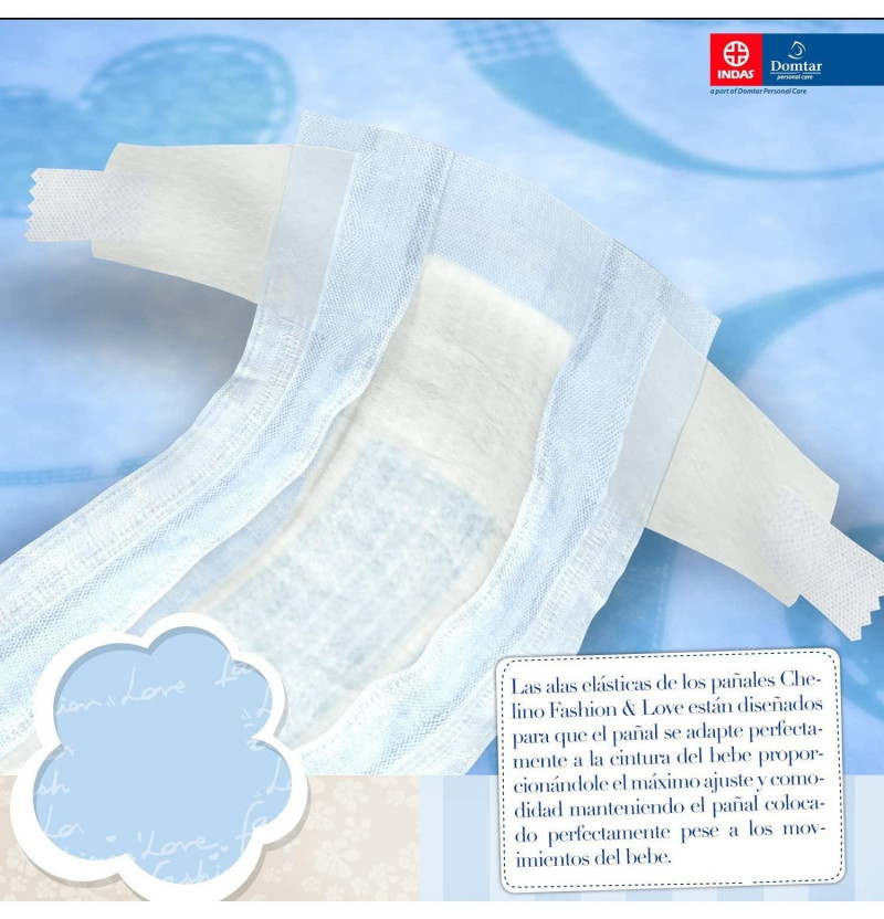 Pañal Infantil - Chelino Fashion & Love (t - 4 (9 - 15 Kg) 36 Pañales) - Laboratorios Indas