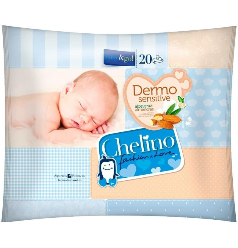 Chelino Fashion & Love Toallitas Infantiles (20 Toallitas) - Laboratorios Indas