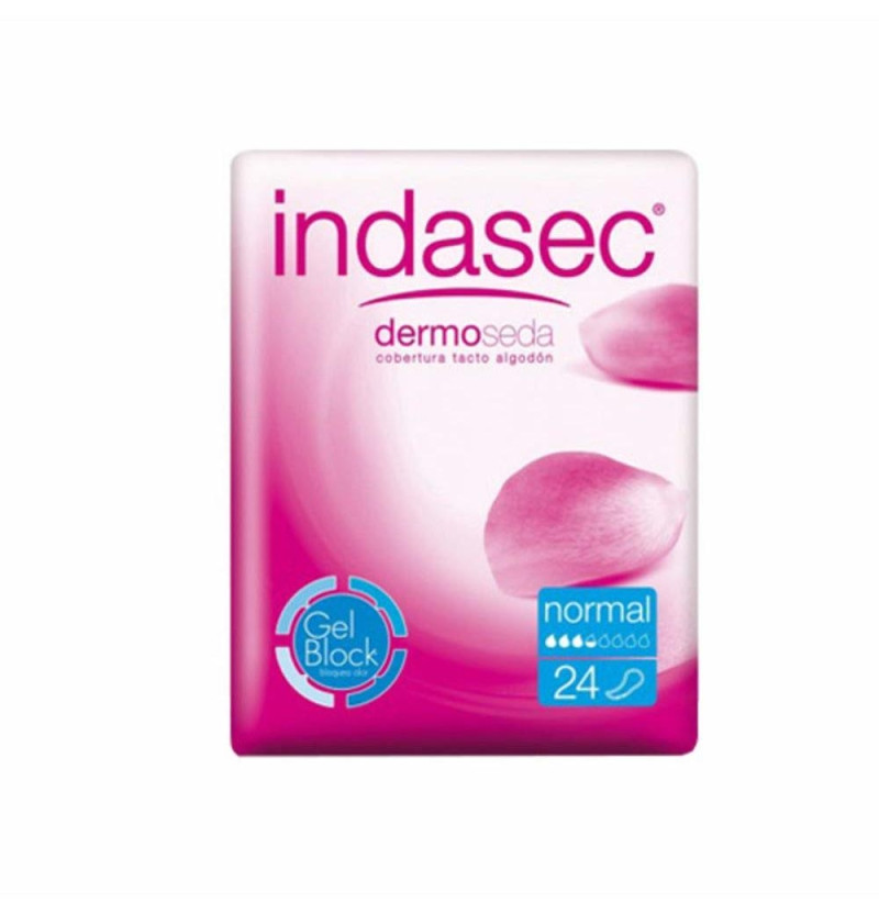 Indasec Normal Compresa Perdidas Leves (bolsa 24 Compresas) - Laboratorios Indas
