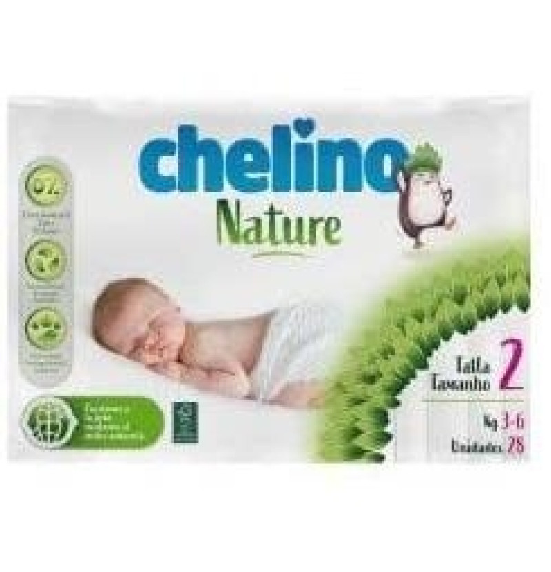 Pañal Infantil - Chelino Nature (t - 1 28 U) - Laboratorios Indas