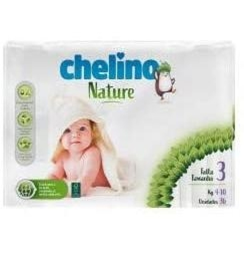 Pañal Infantil - Chelino Nature (t - 3 36 U) - Laboratorios Indas