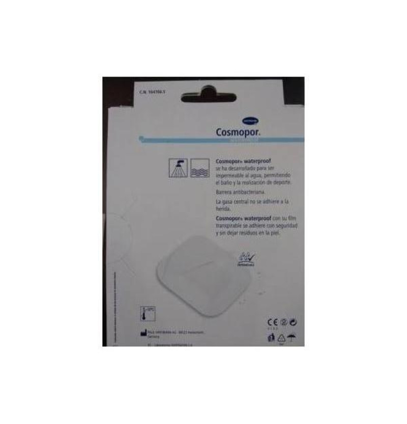 Cosmopor Waterproof - Aposito Adhesivo (5 Unidades 10 Cm X 8 Cm)