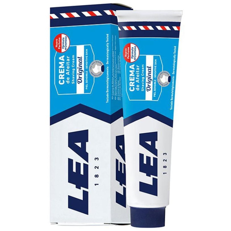 Sensitive Skin Crema de Afeitar con Brocha 100 Gr - Lea