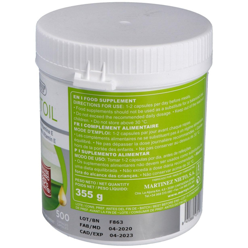 Mar - Vitoil Aceite de Onagra 500mg 500caps - Marnys