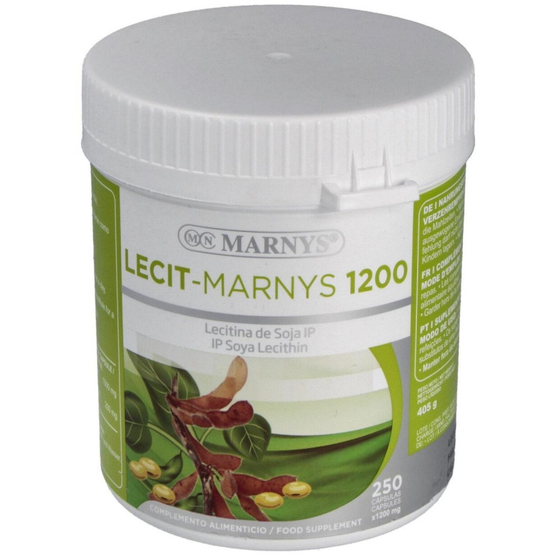 Lecitina de Soja - Lecitmar 1200mg. 250perlas - Marnys