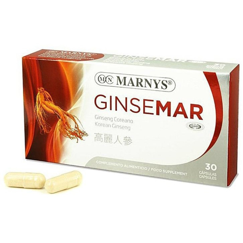 Ginsemar Suplementos de Gingseng Coreano en Cápsulas - Marnys