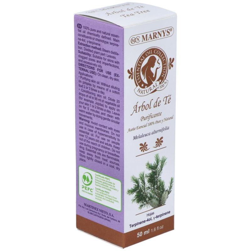 Marnys Aceite Esencial De Árbol Del Té 50Ml
