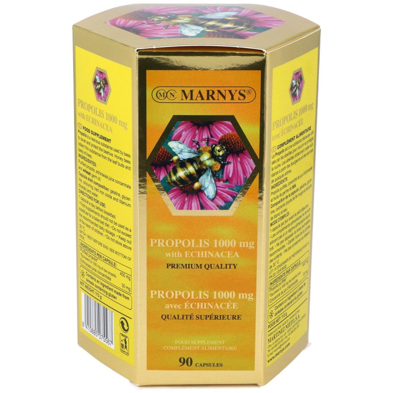 Marnys Propóleo 1000Mg Con Equinácea 90Caps