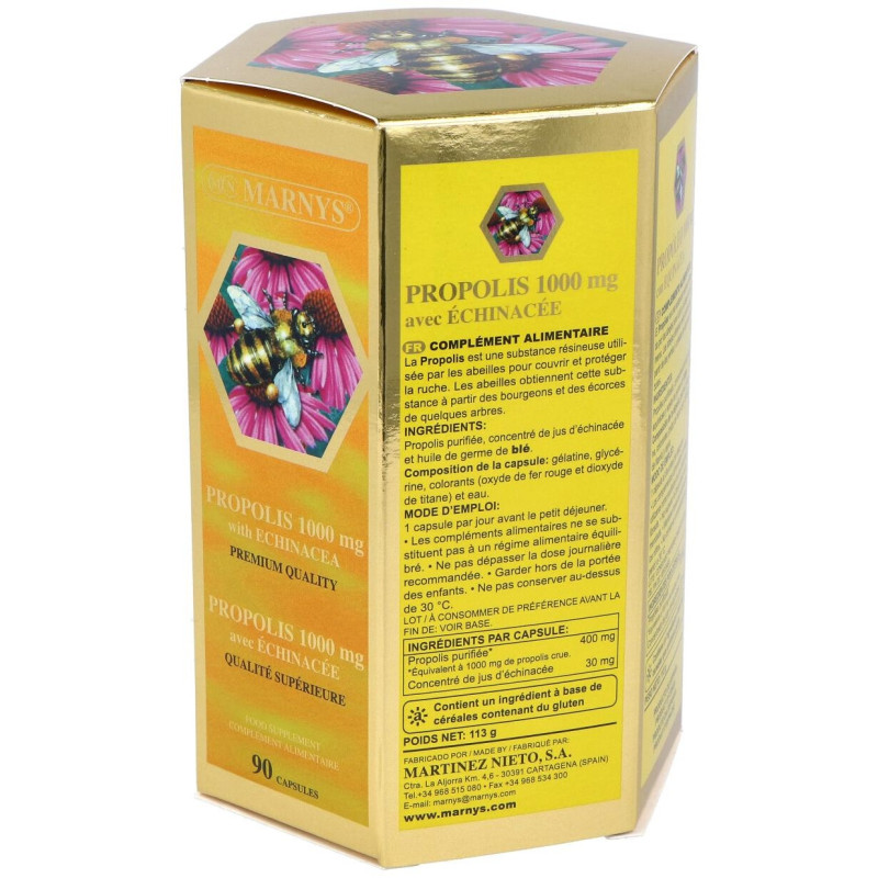 Marnys Propóleo 1000Mg Con Equinácea 90Caps