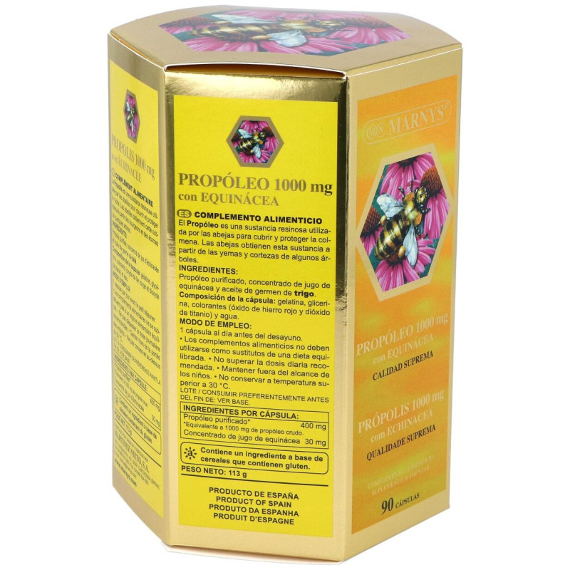 Marnys Propóleo 1000Mg Con Equinácea 90Caps
