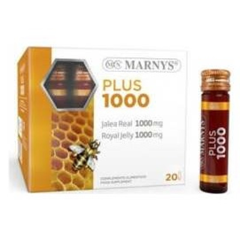 Marnys Jalea Real Plus 1000Mg 20 Viales