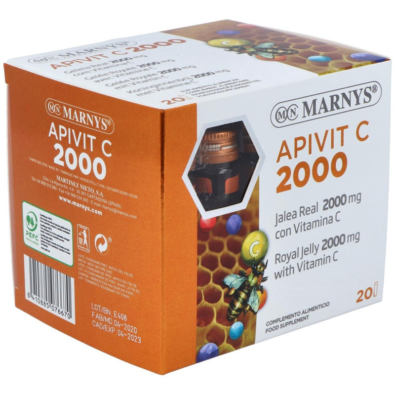 Marnys® Apivit C Plus 2000Mg 20 Ampollas