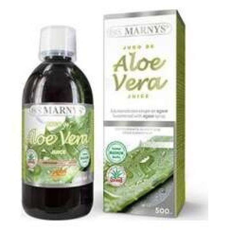 Jugo de Aloe Vera con Sirope de Agave 500ml - Marnys
