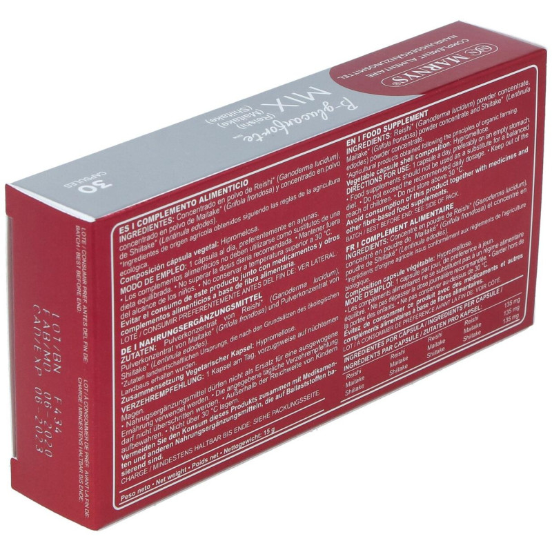 Marnys Beta-Glucanforte Mix Setas 30Caps