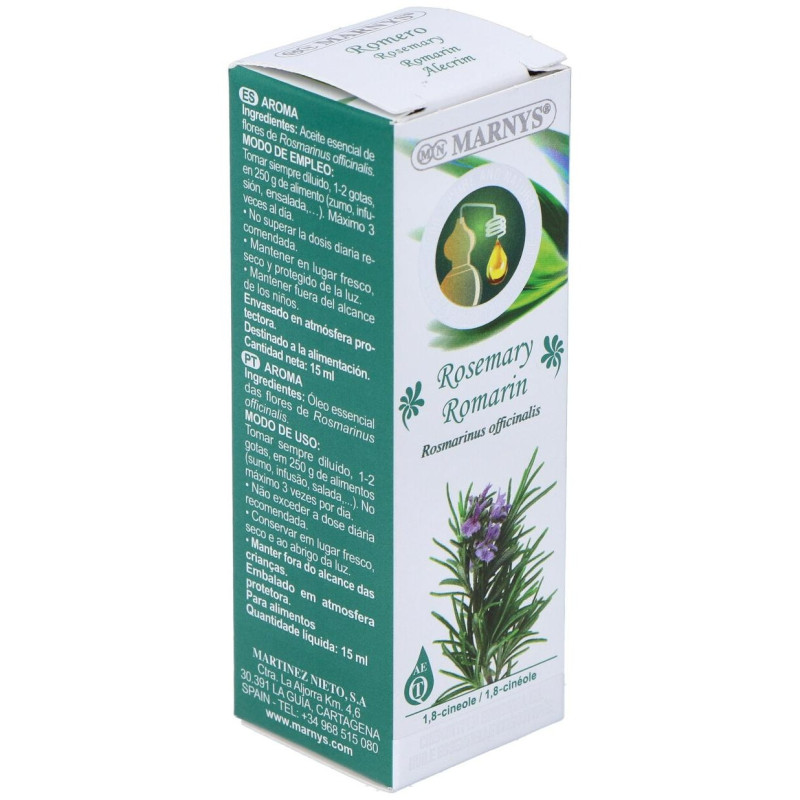 Romero Oleo Essencial Alimentario 15ml - Marnys