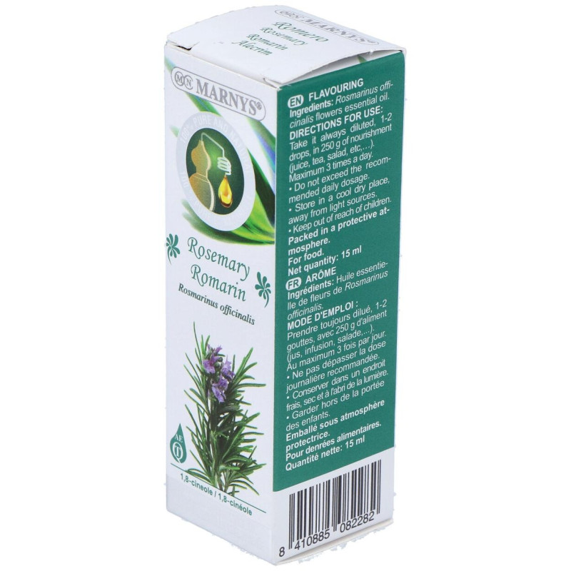 Romero Oleo Essencial Alimentario 15ml - Marnys