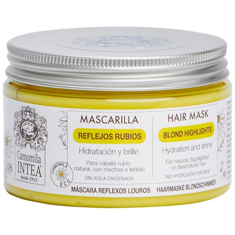 Intea Camomila Mascarilla Reflejos Rubios 250Ml