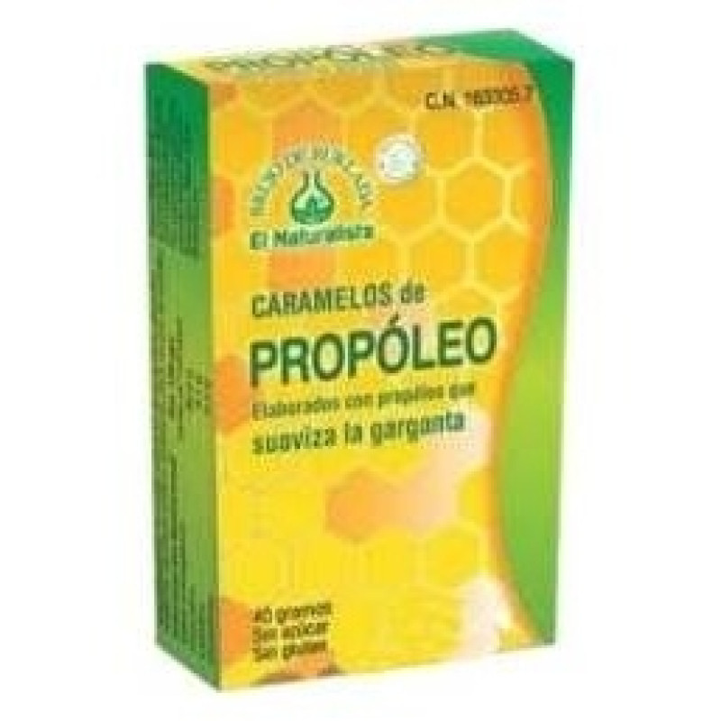 Naturalista Caramelos Propóleo sin Azúcar 36_50gr - El