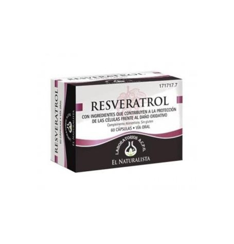 Resveratrol el Naturalista (60 Cápsulas) - El Naturalista