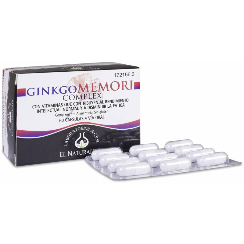 Naturalista Ginkgomemori Complex, 60 Cápsulas - El
