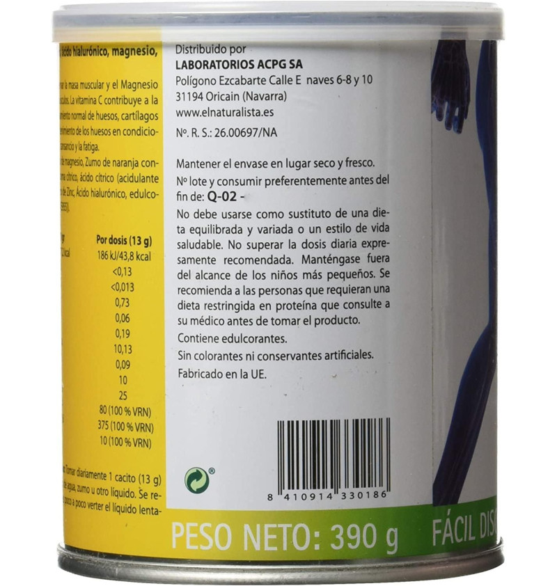 Colageno El Naturalista (1 Envase 390 G)