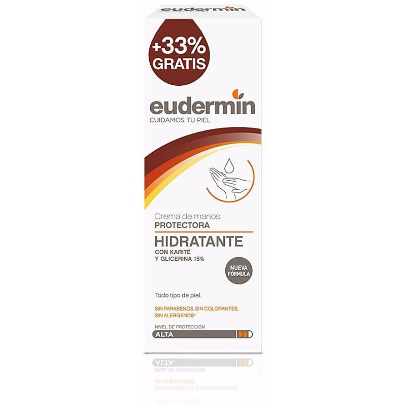 Manos Crema Hidratante Protectora 100ml - Eudermin