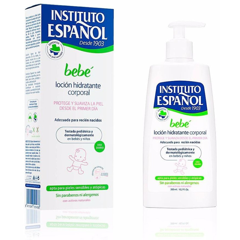 Instituto Español Bebé Loción Corporal Hidratante Recién Nacido 300ml - Instituto Espaol