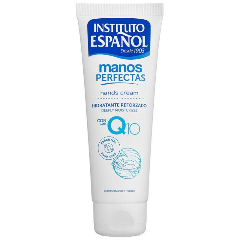 Instituto Español Manos Perfectas Hidratante Reforzado con Q10 75ml - Instituto Espaol