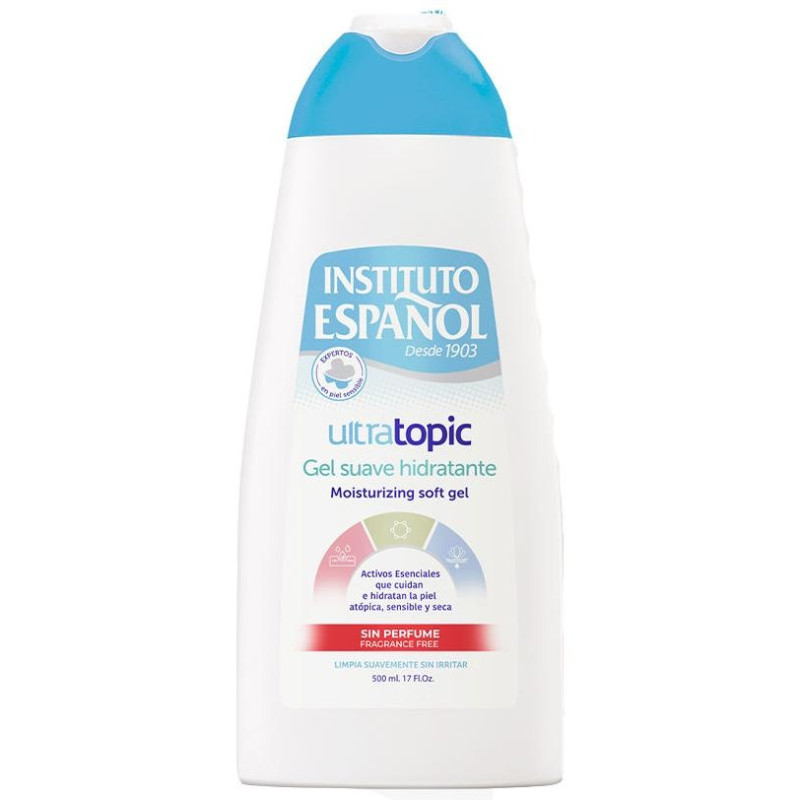 Ultratopic Gel Suave Hidratante 500 ml - Instituto Espaol