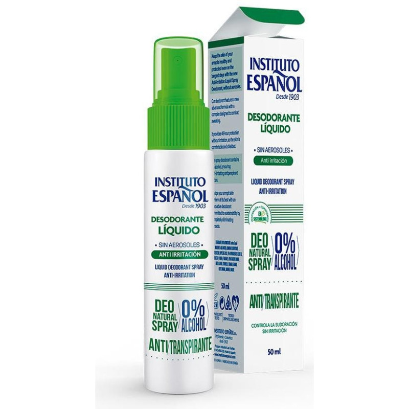 Anti Irritación Desdodorante Líquido Spray 50 ml - Instituto Espaol