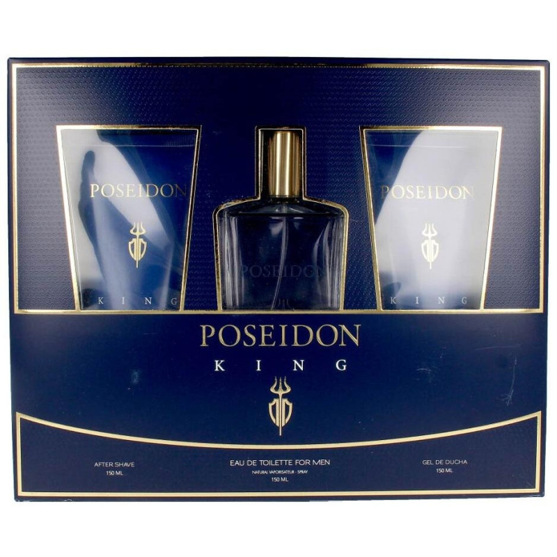 Pack The King After Shave + Eau Toilette + Gel Ducha - Poseidon