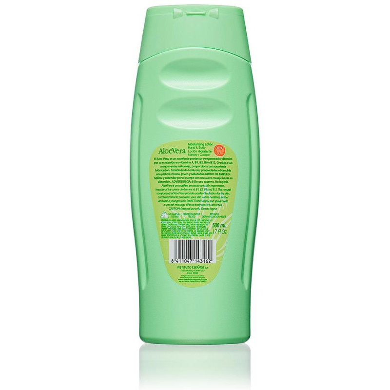 Instituto Espanhol Aloe Vera Corpo 500ml - Instituto Espaol