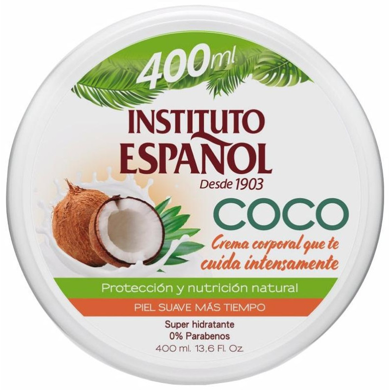 Intituto Español Coco Crema Corporal Super Hidratante 400ml - Instituto Espaol