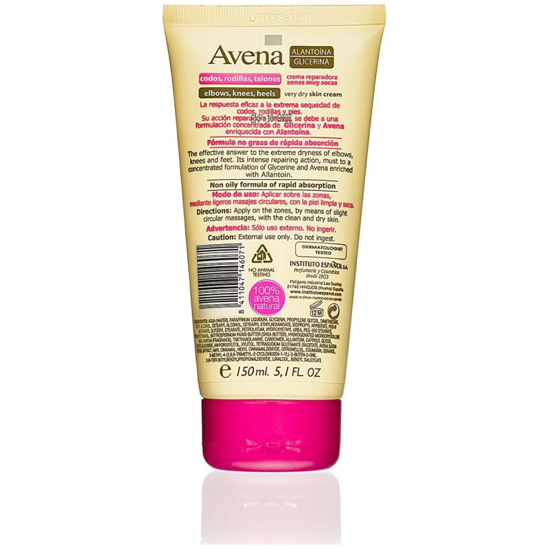 Instituto Español Avena Zonas Muy Secas Crema Reparadora 150ml - Instituto Espaol