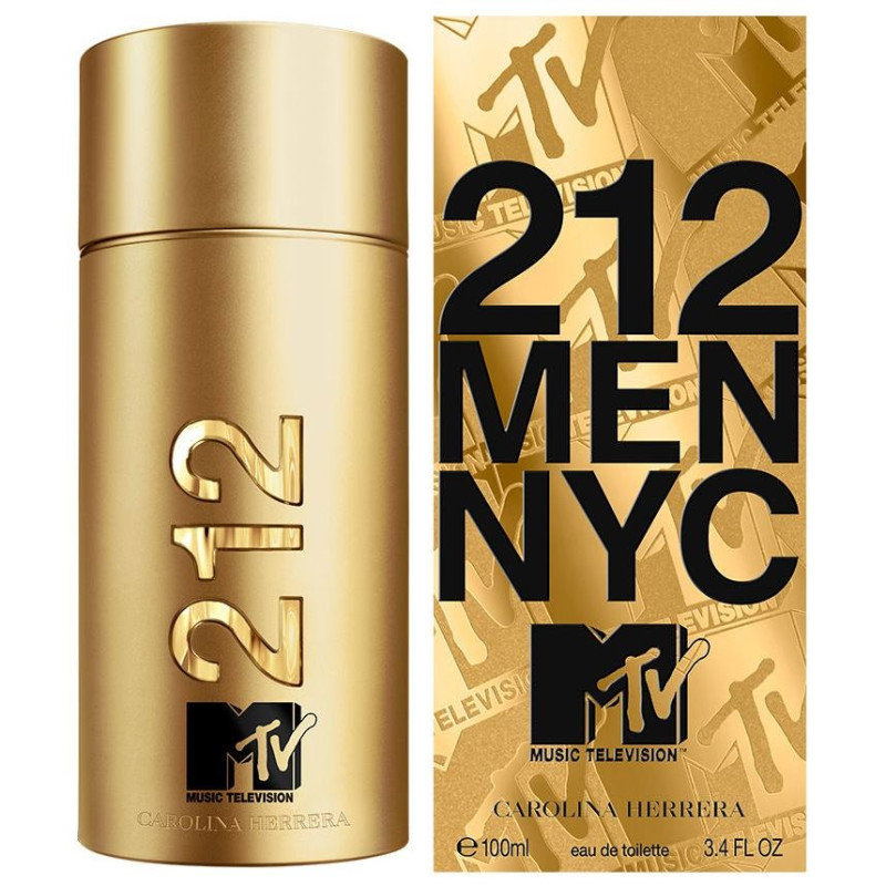 Carolina Herrera 212 Nyc Men Eau De Toilette Mtv 100Ml