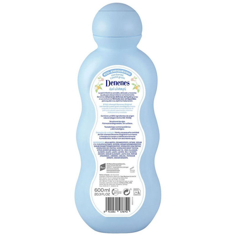 Jabón Líquido Muy Suave 600 ml - Denenes