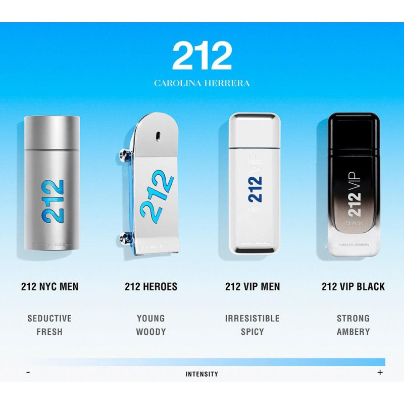 212 Men Eau de Toilette 200ml Vaporizador - Carolina Herrera