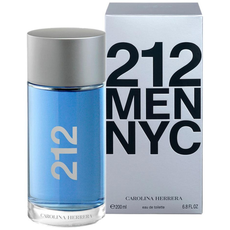 212 Men Eau de Toilette 200ml Vaporizador - Carolina Herrera